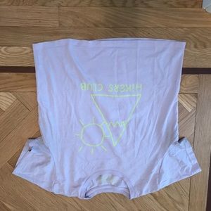 Outdoor voices cropped hiker tee shirt